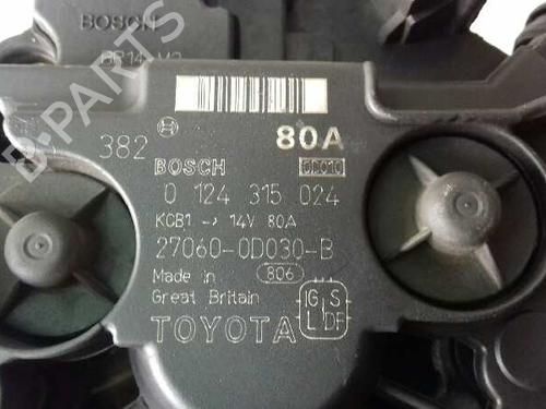 Alternator TOYOTA COROLLA (_E12_) 1.6 VVT-i (ZZE121_, ZZE121R) | BP12646588M7 