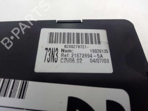 Fuse box RENAULT VEL SATIS (BJ0_) 3.0 dCi (BJ0S) | BP12653271E1 