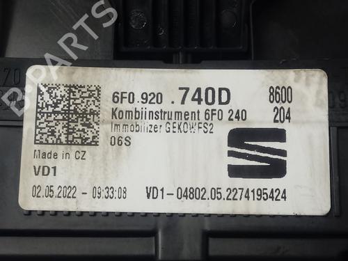 Instrument cluster SEAT IBIZA V (KJ1, KJG)  | BP13707413C47 
