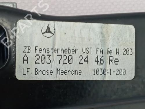 Front right window mechanism MERCEDES-BENZ C-CLASS (W203) C 270 CDI (203.016) | BP29420535C23 