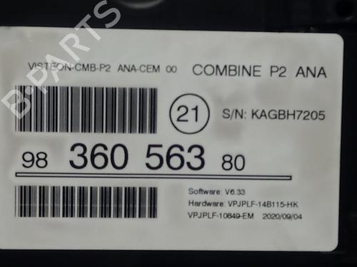 Instrument cluster PEUGEOT 208 II (UB_, UP_, UW_, UJ_)  | BP18294241C47 