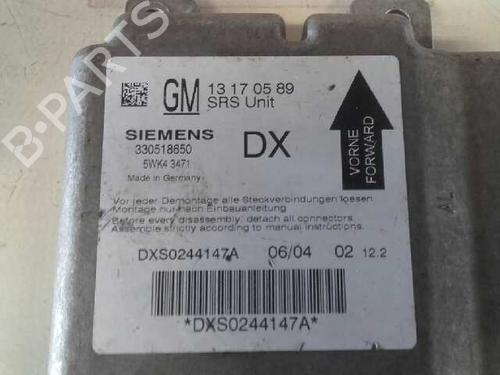 Kollisjonspute styreenhet OPEL VECTRA C (Z02) 1.9 CDTI (F69) | BP16453904M53 