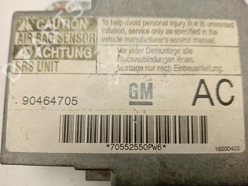 ECU airbags OPEL VECTRA B (J96) 1.8 i 16V (F19) | BP16815741M53 
