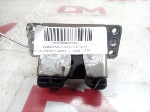 Bagklap lås OPEL MERIVA A MPV (X03) [2003-2010]  12841894