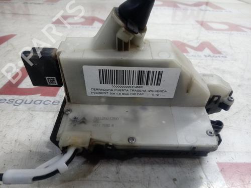 Rear left lock PEUGEOT 208 I (CA_, CC_)  | BP12842156C100 