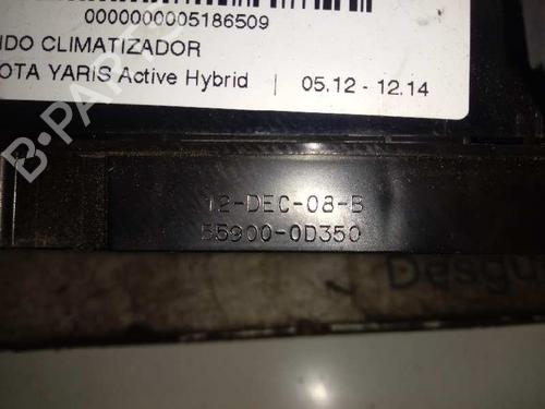 Climate control TOYOTA YARIS (_P13_) 1.5 Hybrid (NHP130_, NHP130) | BP16829019I5 