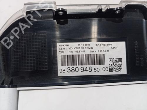 Instrument cluster PEUGEOT PARTNER Box Body/MPV (K9)  | BP29360593C47 