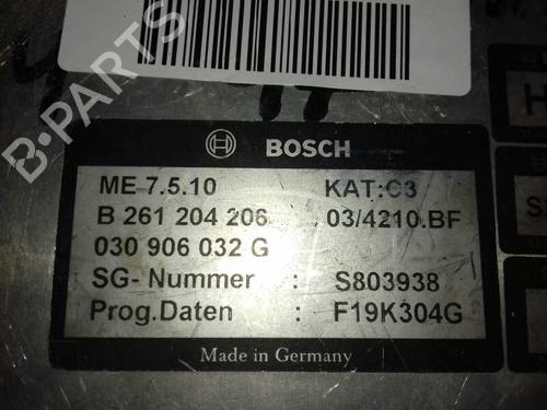 Engine control unit (ECU) VW POLO III (6N1) 50 1.0 | BP12641646M57 