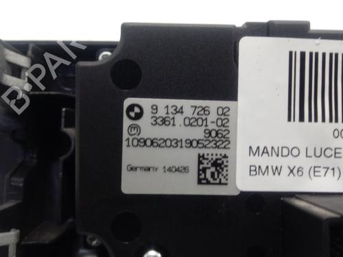 Headlight switch BMW X6 (E71, E72)  | BP15847926I24 