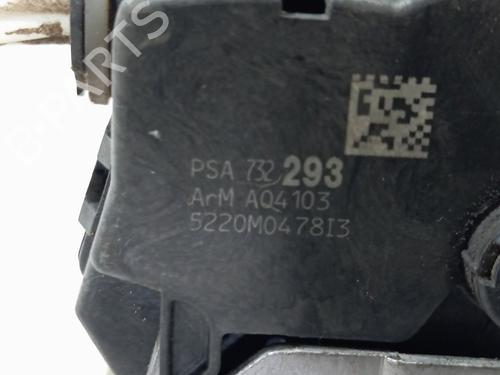 Front right lock PEUGEOT 5008 (0U_, 0E_) 1.6 HDi | BP29586145C97 