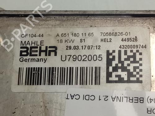 Radiateur D'huile MERCEDES-BENZ C-CLASS (W204)  | BP19643801M33 