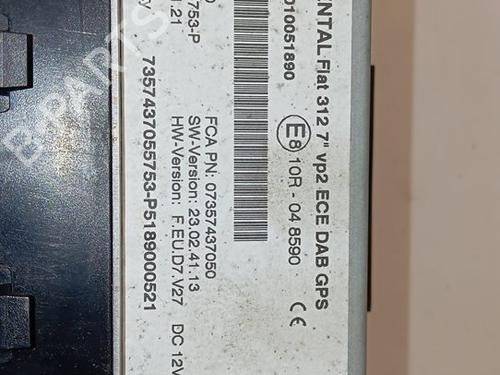 Display monitor FIAT 500 (312_)  | BP25855718C48 
