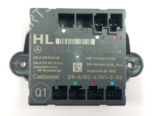Used Electronic module Electronic module MERCEDES-BENZ E-CLASS (W212) E 220 CDI / BlueTEC (212.001, 212.002) (170 hp) 34538541 34538541