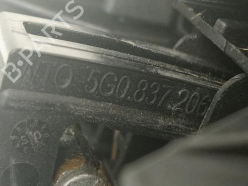 Rear right exterior door handle SKODA FABIA III (NJ3)  | BP17758897C130 