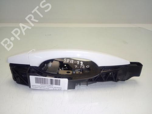 Rear left exterior door handle PEUGEOT 208 II (UB_, UP_, UW_, UJ_)  | BP15127035C130 