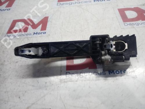 Rear left exterior door handle NISSAN QASHQAI / QASHQAI +2 I (J10, NJ10, JJ10E)  | BP12842432C130 