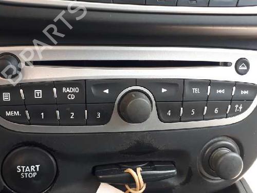 Used Radio RENAULT MEGANE III Hatchback (BZ0/1_, B3_) 1.5 dCi (BZ09, BZ0D, BZ1W, BZ29, BZ14) (110 hp) 12665414