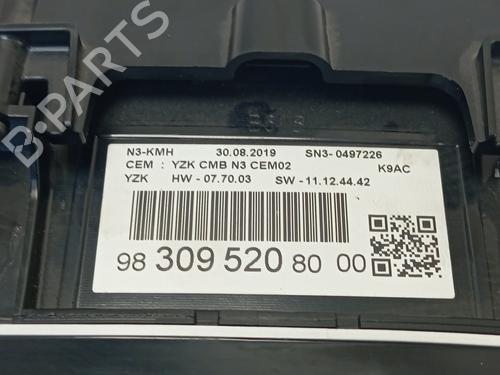 Instrument cluster CITROËN BERLINGO (ER_, EC_) 1.5 BlueHDi 75 | BP20701674C47 
