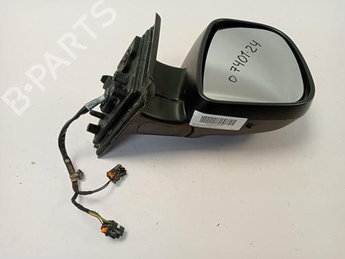 Right mirror PEUGEOT PARTNER Box Body/MPV (K9)  26242407A |