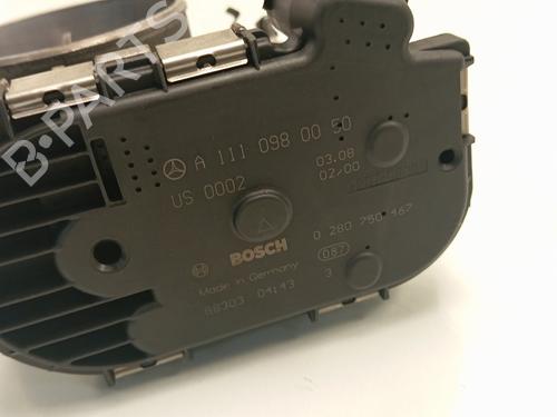 Throttle body MERCEDES-BENZ SLK (R171) 200 Kompressor (171.445) | BP22648972M82 