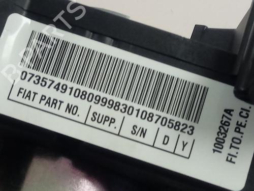 Headlight switch FIAT FIORINO Box Body/MPV (225_)  | BP18853906I24 
