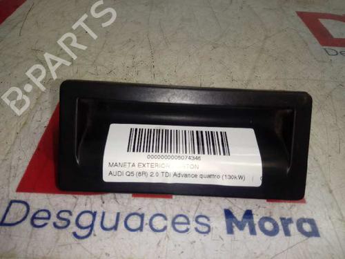 Used Tailgate handle AUDI Q5 (8RB) 2.0 TDI quattro (177 hp) 12840470