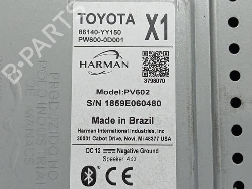 Display monitor TOYOTA YARIS (_P13_) 1.5 Hybrid (NHP130_, NHP130) | BP30626001C48