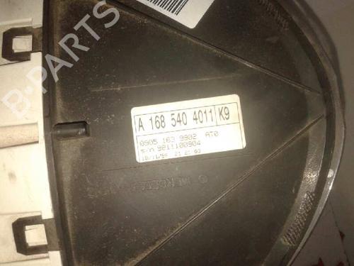 Instrument cluster MERCEDES-BENZ A-CLASS (W168) A 140 (168.031, 168.131) | BP12633499C47 