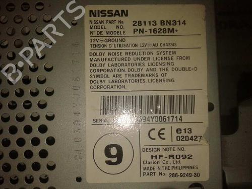 Radio NISSAN ALMERA I Hatchback (N15)  | BP12633188E6 