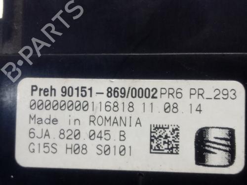 Climate control SEAT TOLEDO IV (KG3) 1.6 TDI | BP16672234I5 