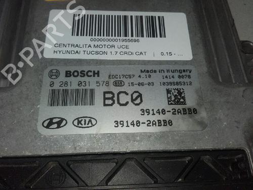 Engine control unit (ECU) HYUNDAI TUCSON (TL, TLE)  | BP12658875M57 