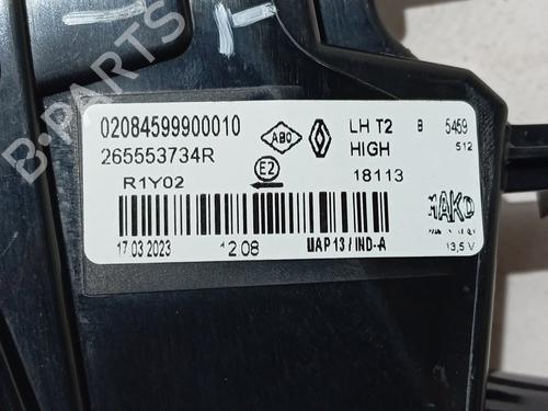 Left tailgate light RENAULT CAPTUR II (HF_)  | BP29729603C79 