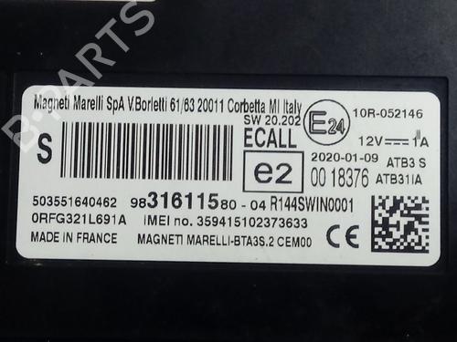 Andre PEUGEOT 208 II (UB_, UP_, UW_, UJ_)  | BP16097290O1 