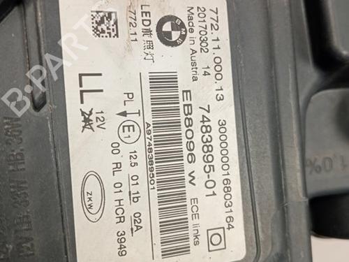 Left headlight BMW 7 (G11, G12) 730 d, Ld | BP29376659C28 