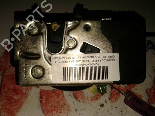 Front right lock OPEL ASTRA G Hatchback (T98) 1.6 (F08, F48) | BP12836191C97 