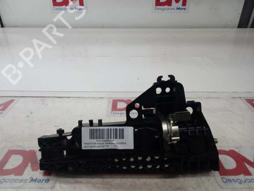 Rear left exterior door handle AUDI Q3 (8UB, 8UG) 2.0 TDI | BP13250605C130 