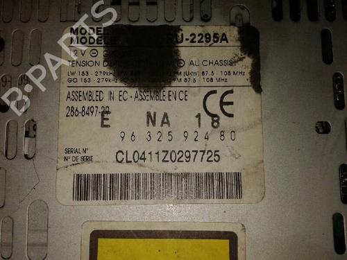 Radio CITROËN XSARA PICASSO (N68)  | BP12676935E6 