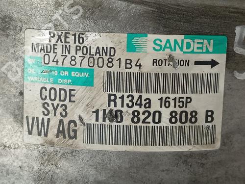 AC compressor VW TOURAN (1T3) | BP29161344M34