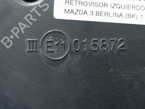 Left mirror MAZDA 3 Saloon (BK) 1.6 DI Turbo (BK12Y) | BP27272306C26 