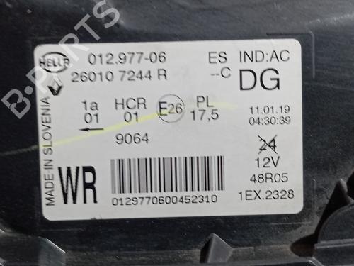 Right headlight RENAULT CAPTUR I (J5_, H5_) | BP37435316C29 - Image 4
