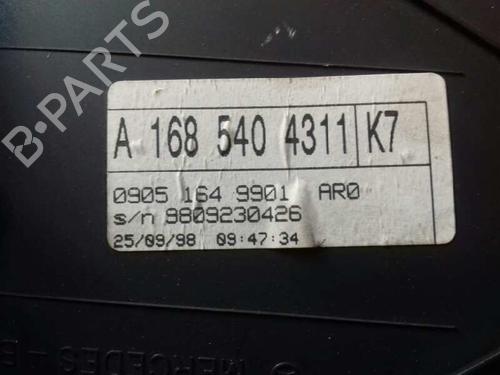 Instrument cluster MERCEDES-BENZ A-CLASS (W168) A 170 CDI (168.008) | BP12651327C47 