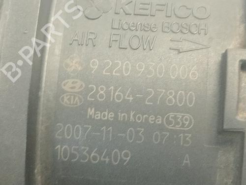 Mass air flow sensor KIA SORENTO I (JC)  | BP18266939M95 