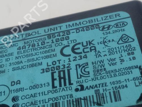 Control unit KIA PICANTO III (JA)  | BP18656869M11 