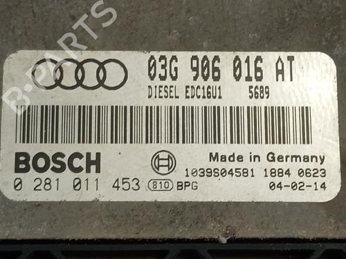 Engine control unit (ECU) AUDI A3 (8P1)  | BP29350499M57 