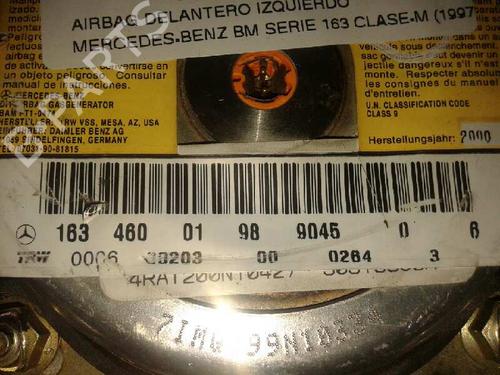 Driver airbag MERCEDES-BENZ M-CLASS (W163) ML 270 CDI (163.113) | BP16426815C9