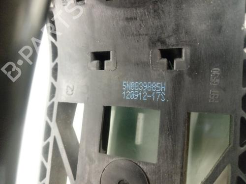 Rear left exterior door handle VW SHARAN (7N1, 7N2)  | BP15231612C130 