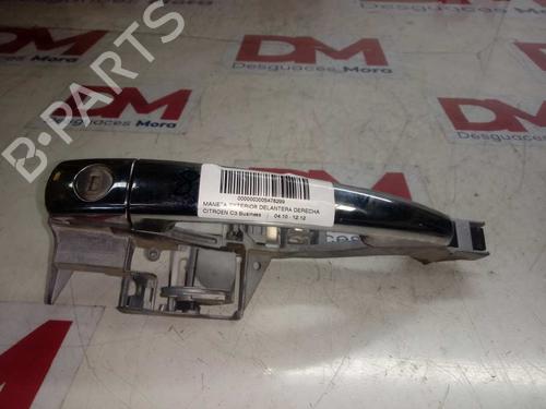 Used Front right exterior door handle CITROËN C3 II (SC_) 1.4 HDi 70 (SC8HZC, SC8HR0, SC8HP4) (68 hp) 14361907
