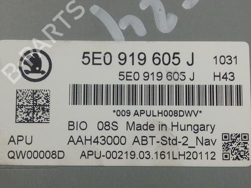 Radio SKODA OCTAVIA III Combi (5E5, 5E6) 1.6 TDI | BP16906351E6 