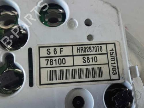 Instrument cluster HONDA CIVIC VII Hatchback (EU, EP, EV) 1.7 CTDi (EP4, EU9) | BP12646636C47 