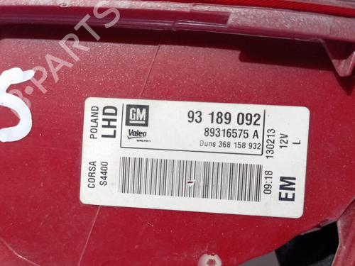 Left taillight OPEL CORSA D (S07) | BP37492645C34 - Image 4